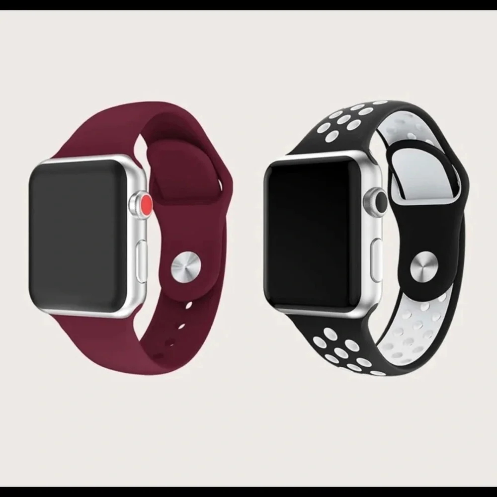 Two pack assorted iPhone watch bands many assorted bands